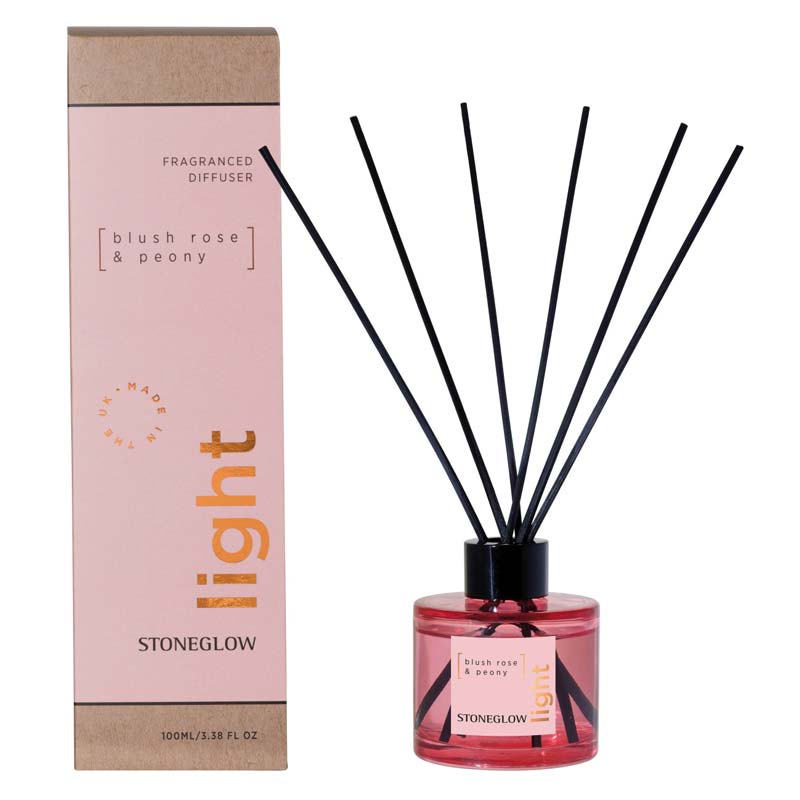 Light: Blush Rose & Peony Reed Diffuser