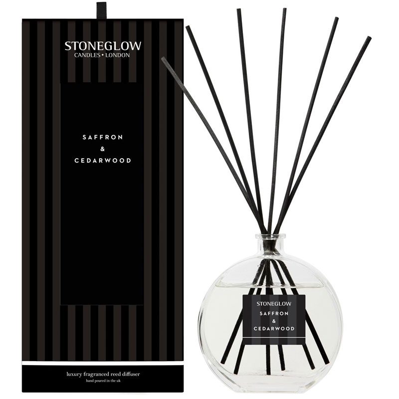 Saffron & Cedarwood Large Scented Reed Diffuser