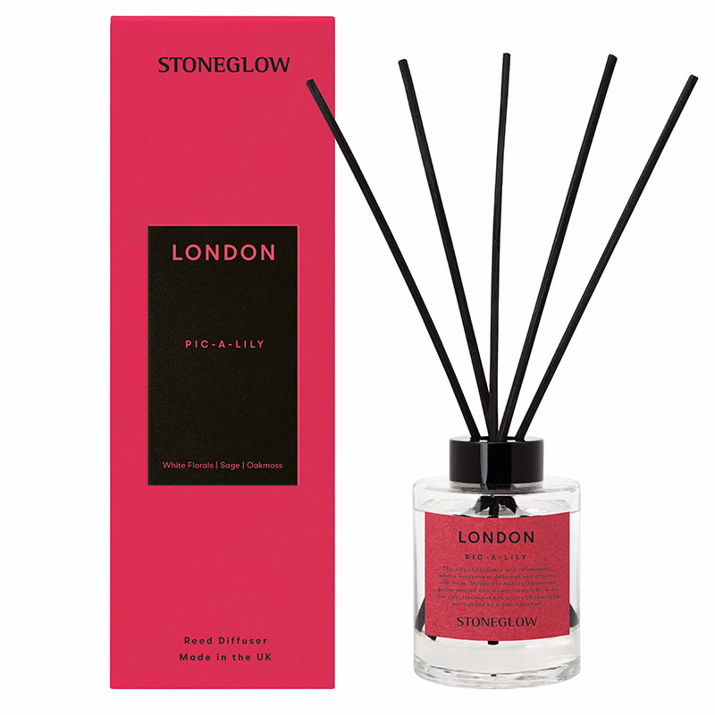 Explorer - London - Pic-a-Lily Scented Reed Diffuser