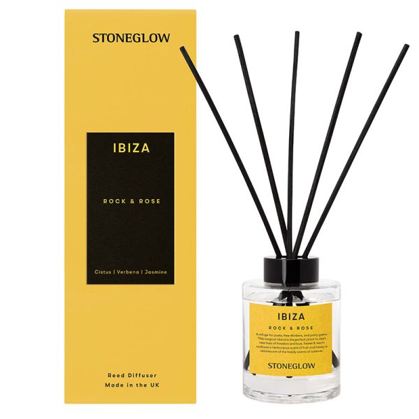 Ibiza - Rock & Rose Scented Reed Diffuser