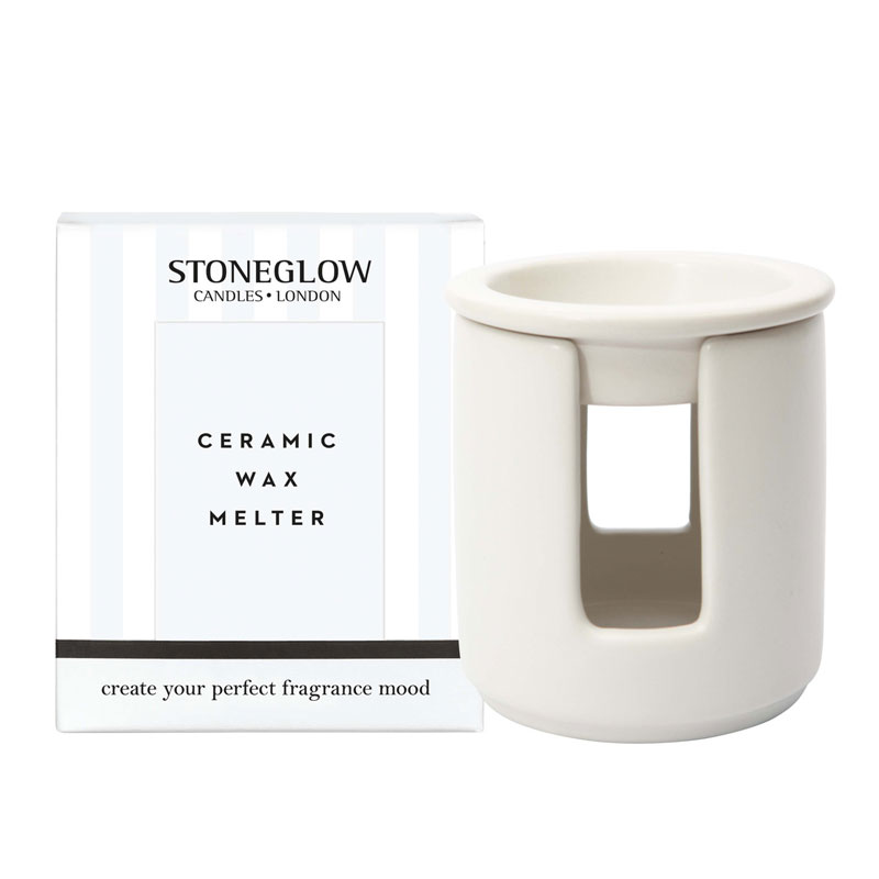 Ceramic Wax Melter in White