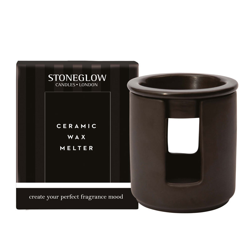 Ceramic Wax Melter in Black
