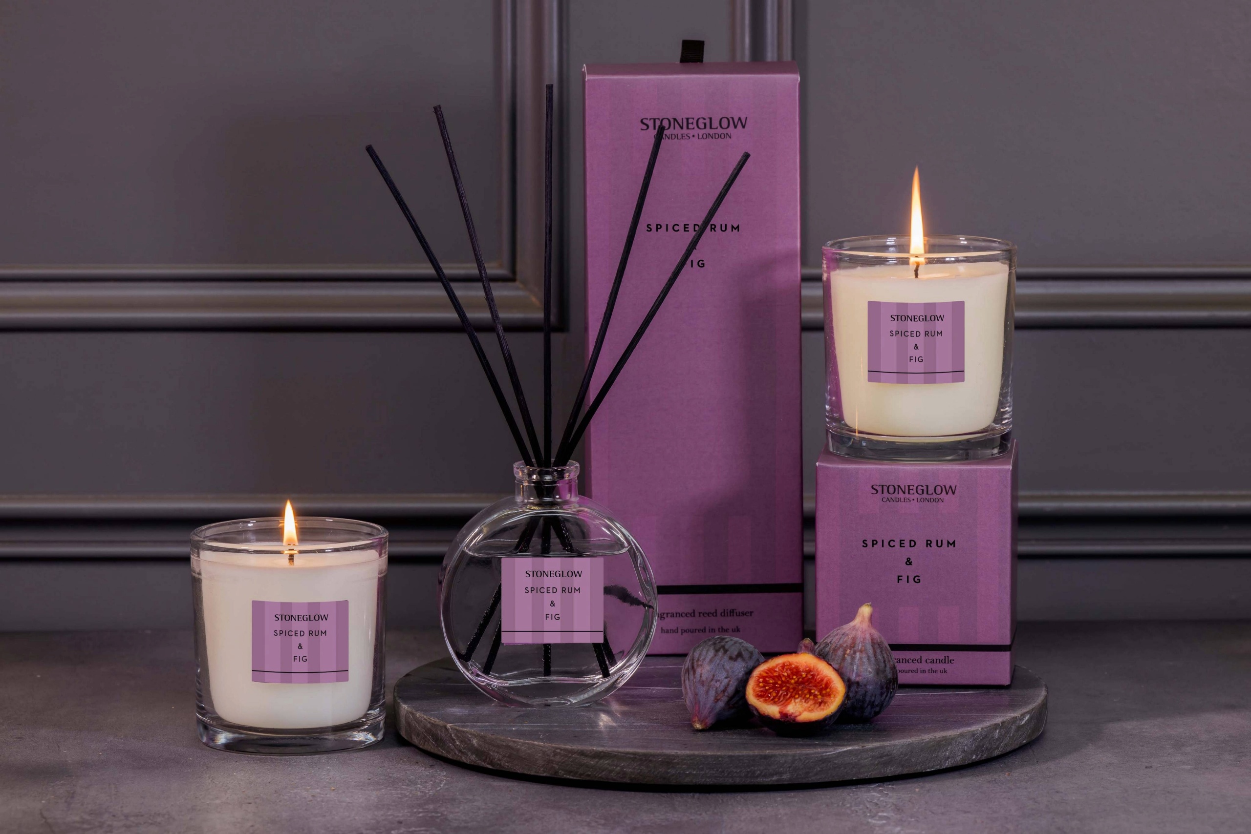 Spiced Rum & Fig Reed Diffuser - Image 2