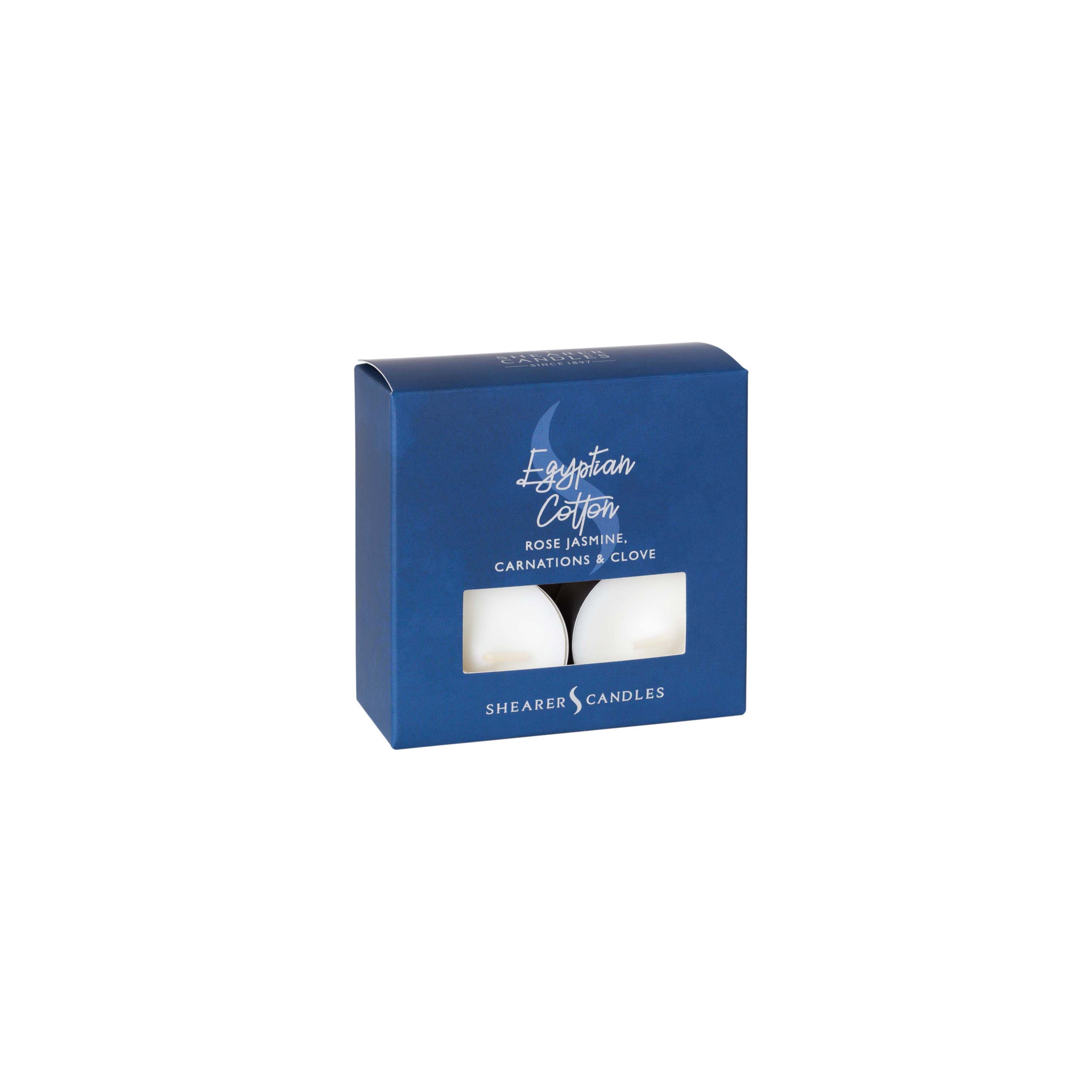Egyptian Cotton Tea Lights Shearer Candles