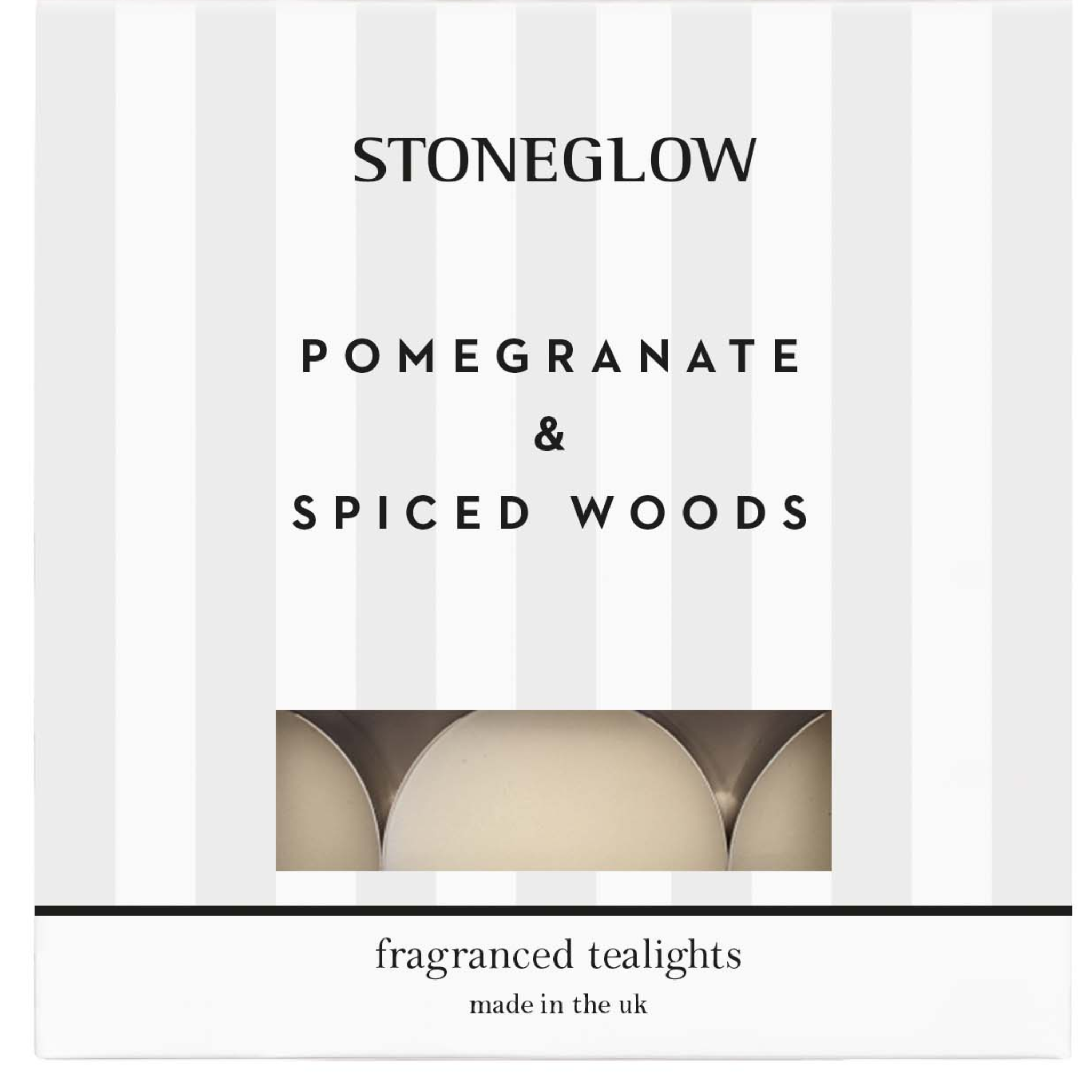 Pomegranate & Spiced Woods Scented Tealights