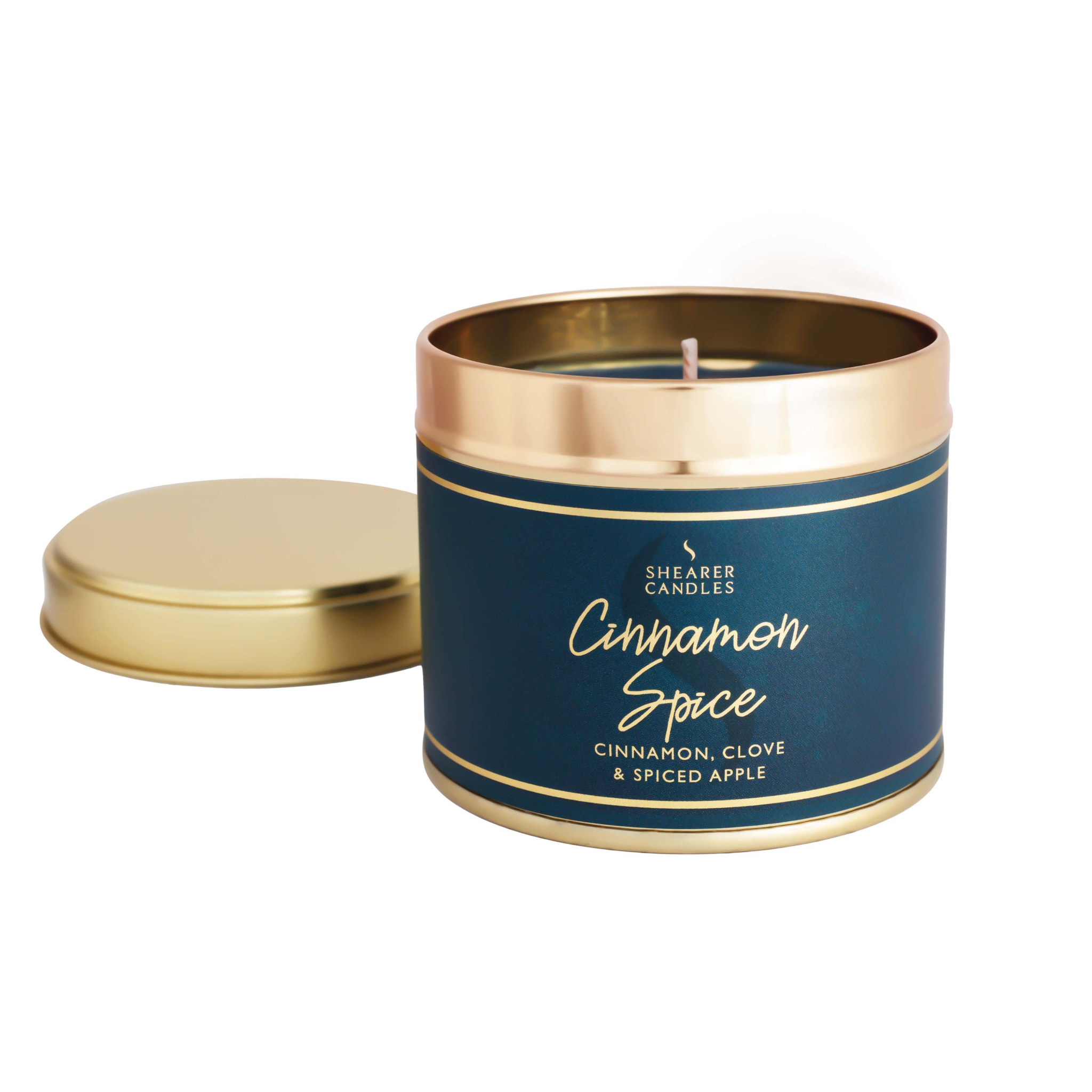Cinnamon Spice Medium Candle Tin