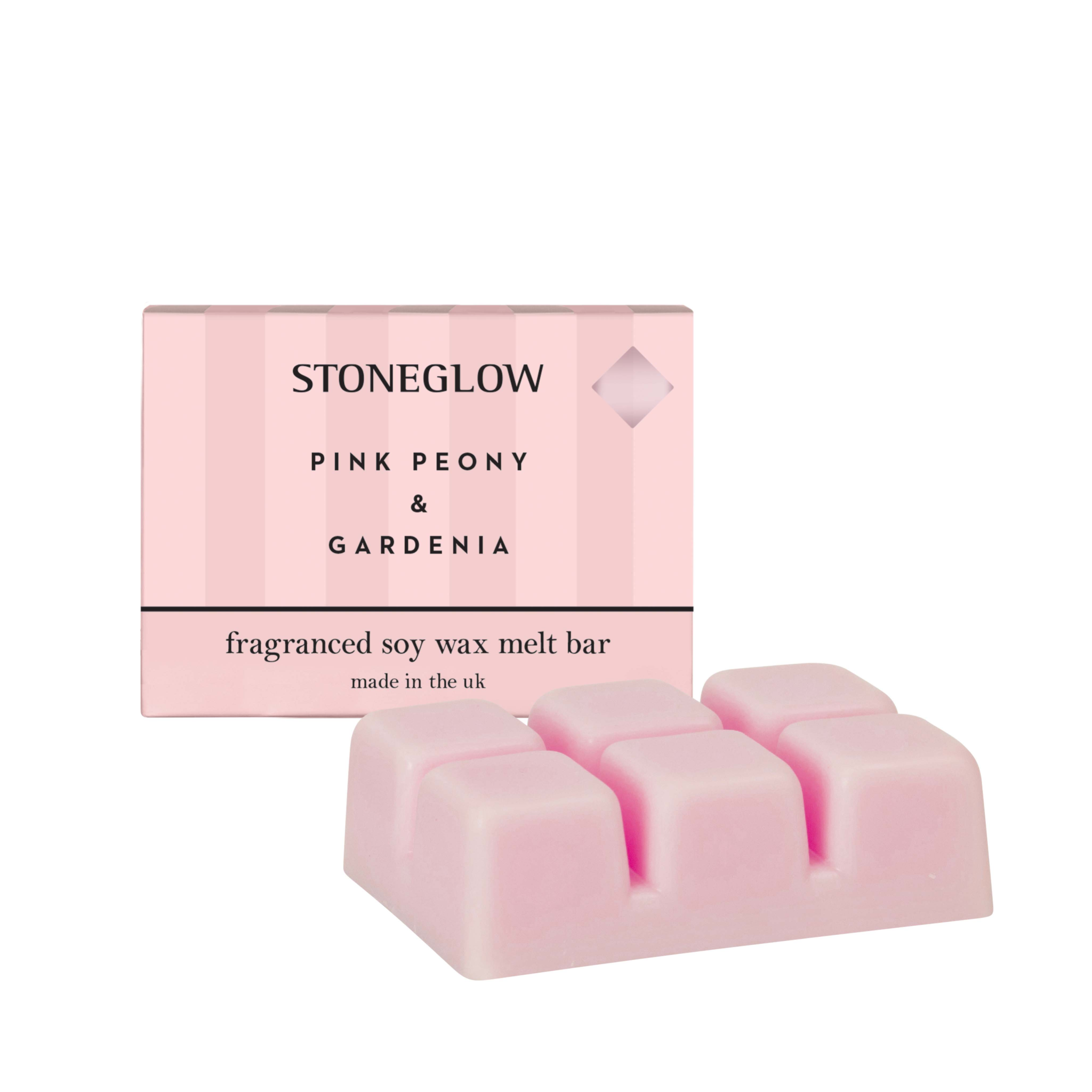 Pink Peony & Gardenia Scented Soy Wax Melt Bar