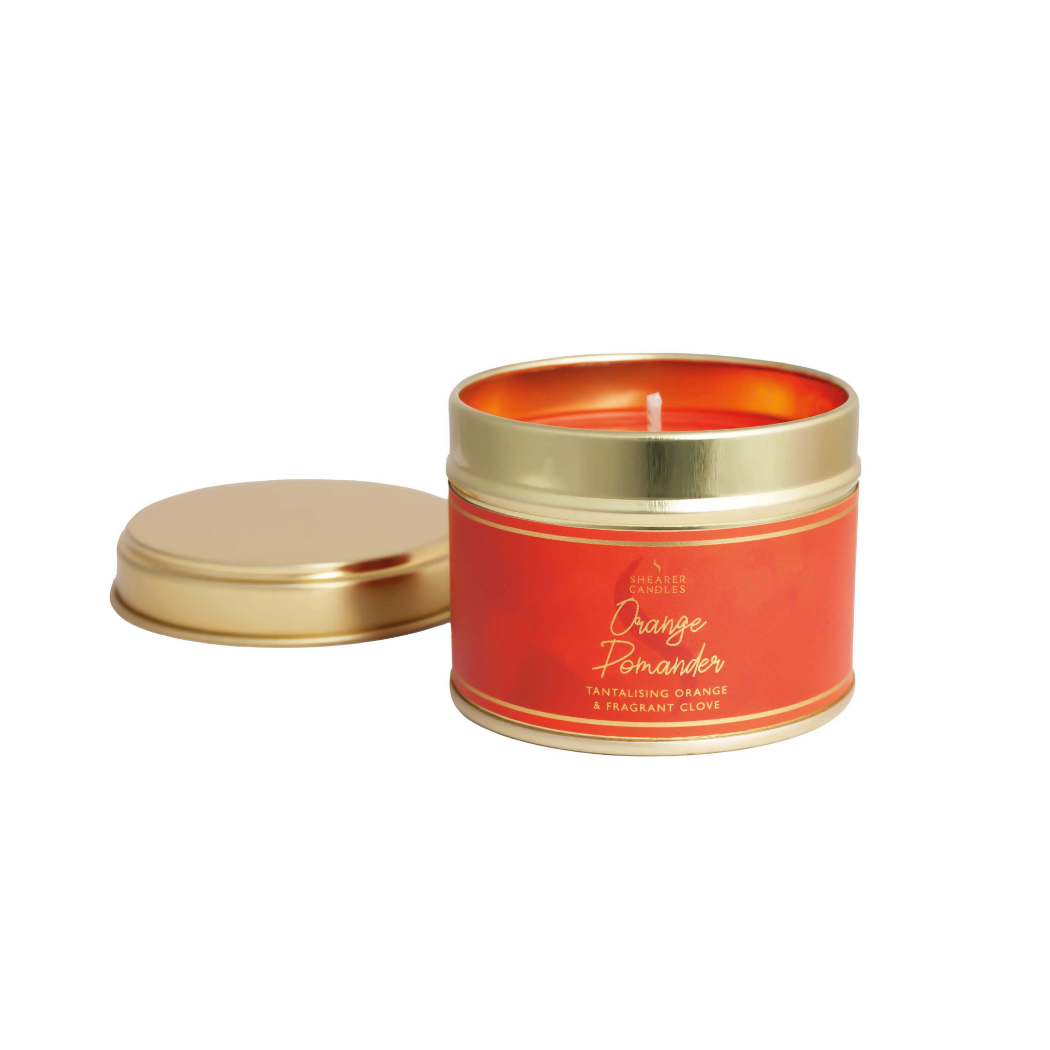 Orange Pomander Travel Tin