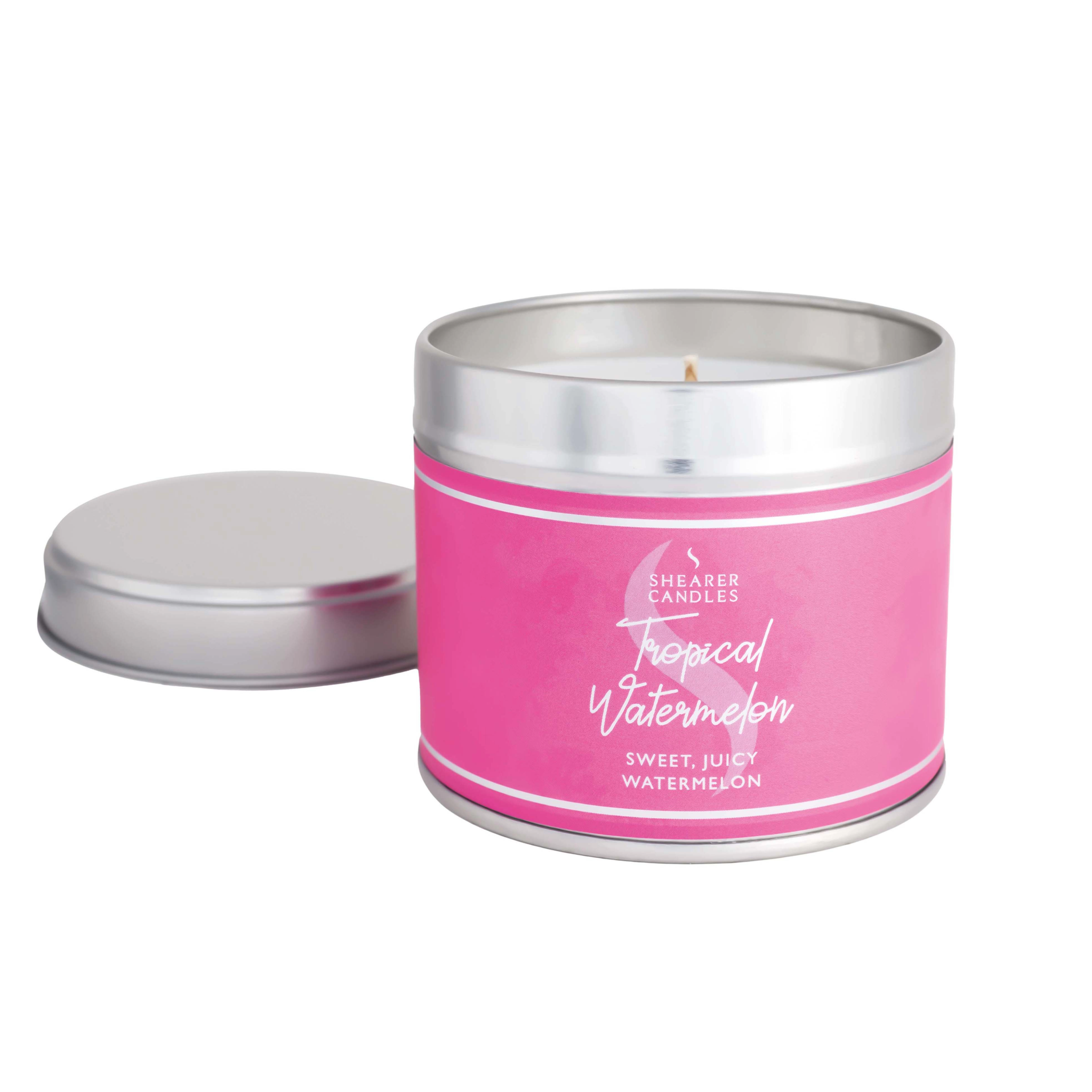 Tropical Watermelon Medium Candle Tin