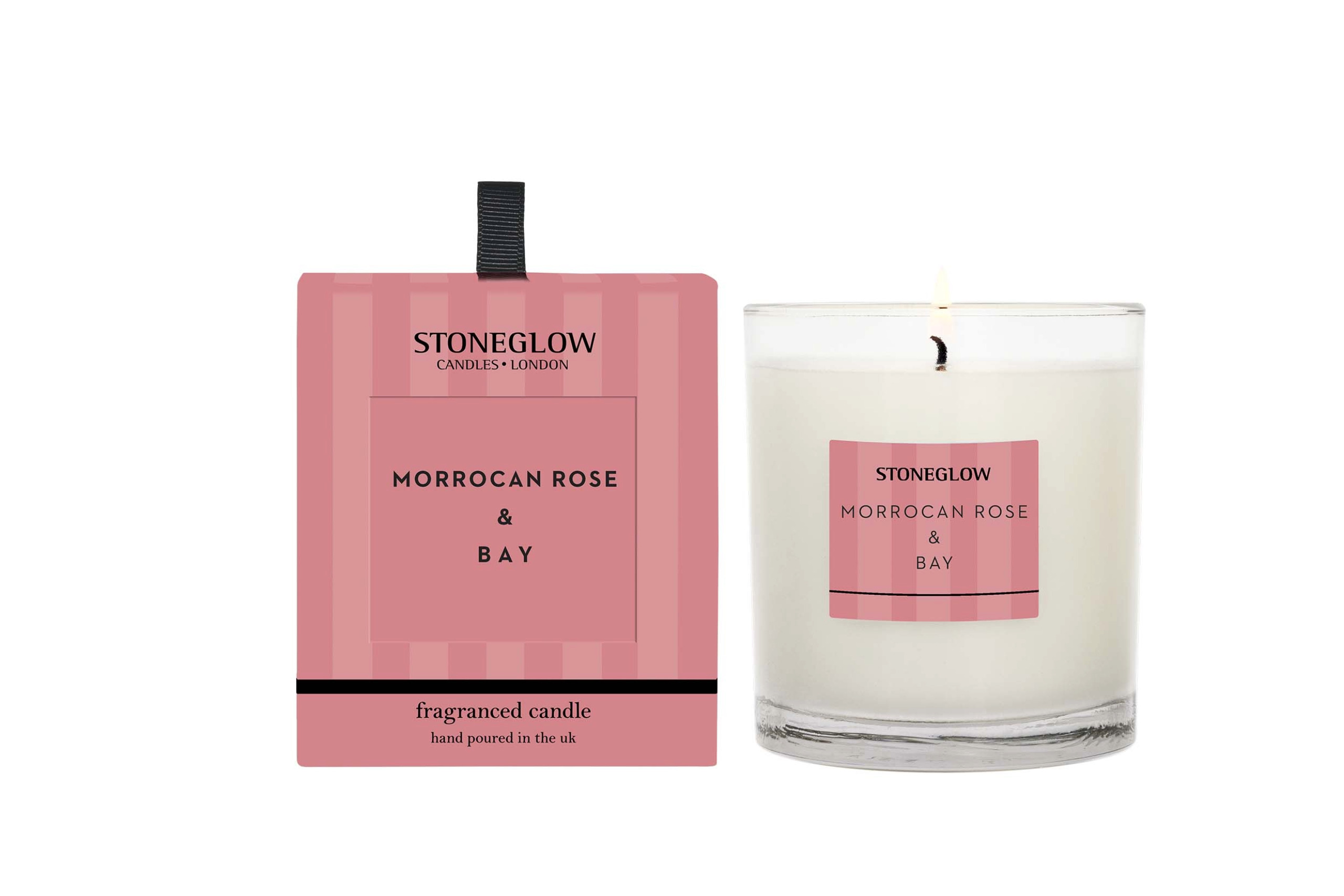 Moroccan Rose & Bay Scented Candle